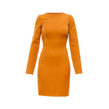 WOOL ZIPPER DRESS
