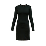 STRETCH WOOL DRESS